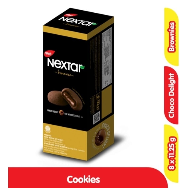 

Nextar Brownies 80g ( 8 Pcs @ 10g ) Nabati Nextar Brownies 80 gr ( 8 Pcs @ 10g ) Snack Nabati