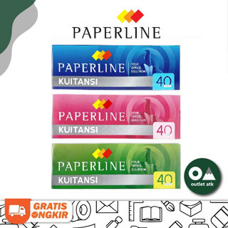 

Buku Kuitansi / Kwitansi Paperline Tanggung isi 40 Lembar