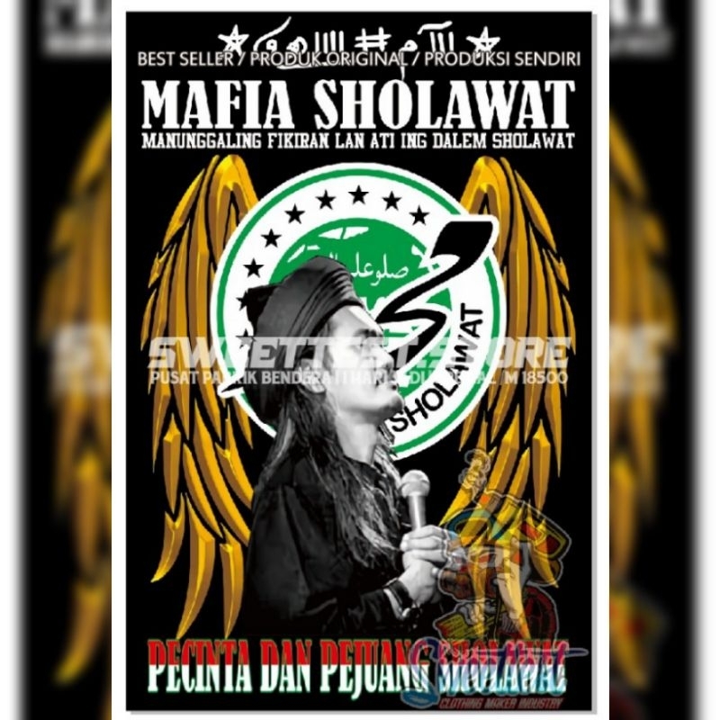 BEST SELLER + 1 HARI JADI + FREE STICKER, BENDERA PRINTING CUSTOM, GIANTFLAG PRINTING CUSTOM, MINIFL