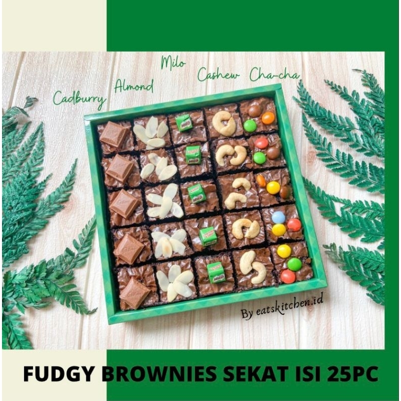 

Fudgy Brownies Panggang sekat