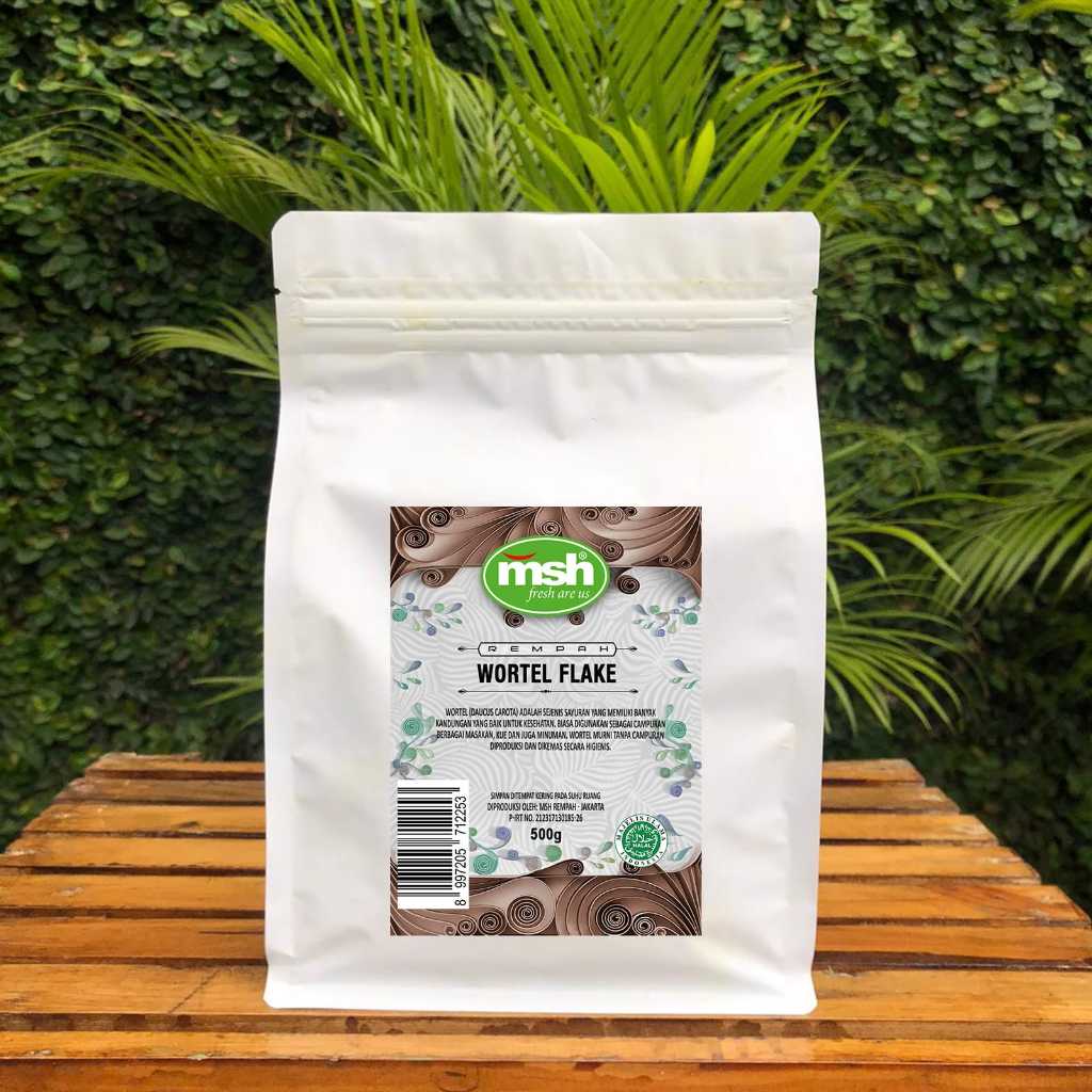 

[PREMIUM] MSH Wortel Flake Original 500g