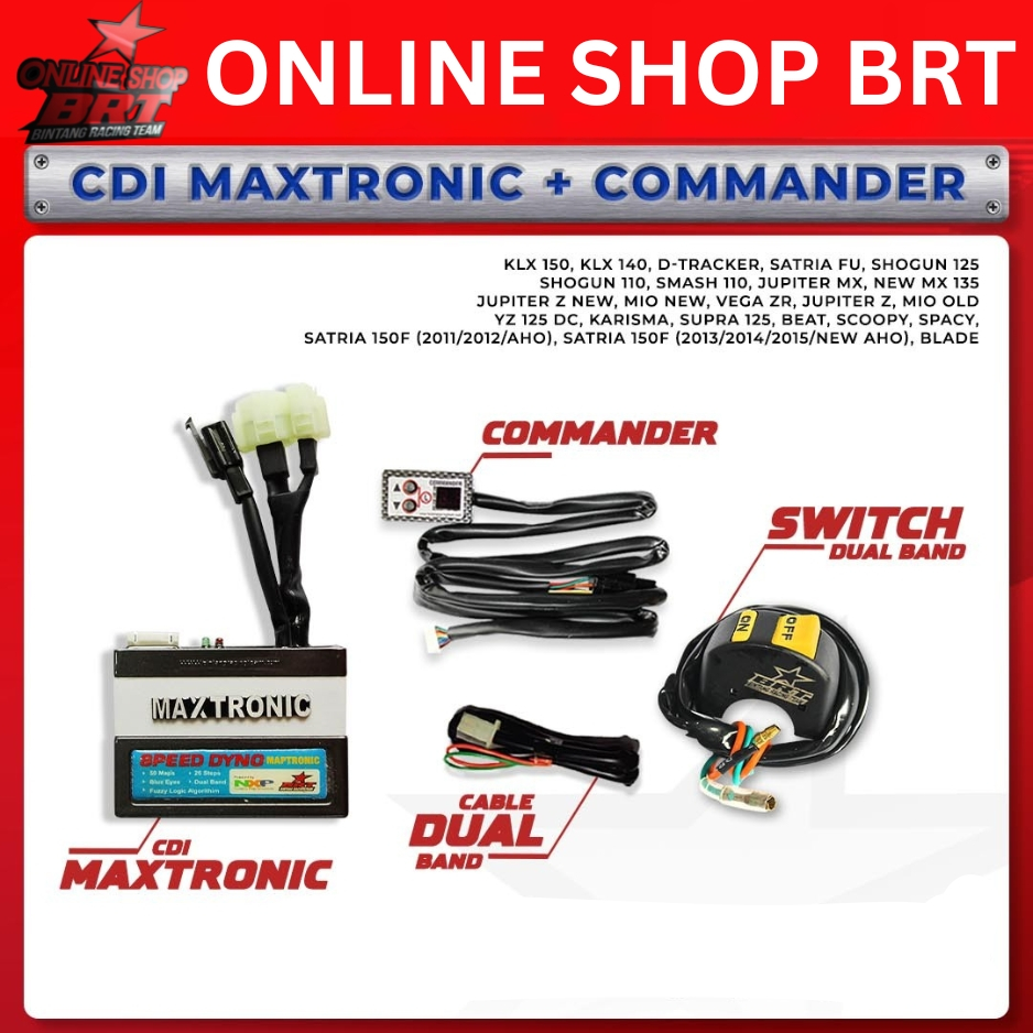 CDI IMAX I MAX MAXTRONIC & COMMANDER BRT YZ 125 DC YZ125