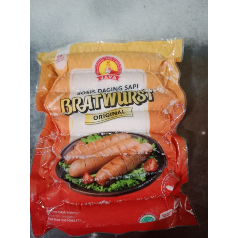 

Sosis sapi bratwurts java