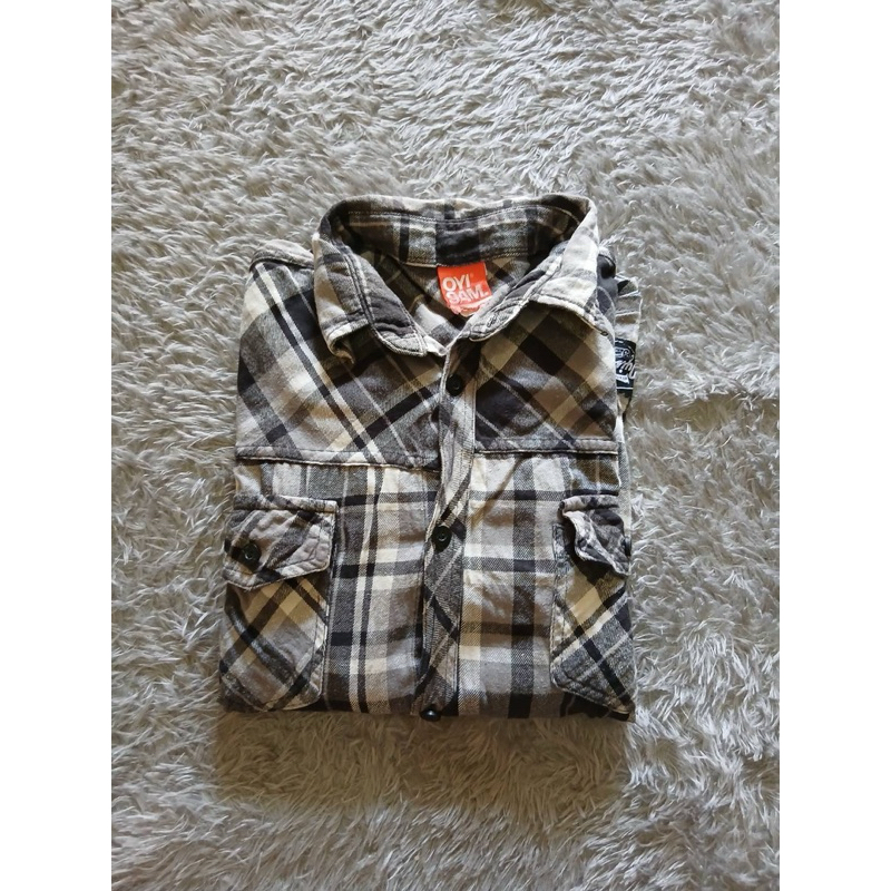 Preloved Kemeja Flanel OYISAM