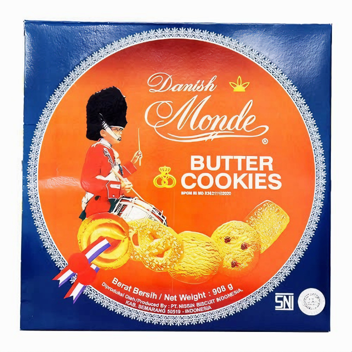 

DANISH MONDE BUTTER COOKIES 908 G