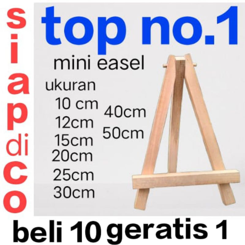 

Easel Mini Kayu Stand Mini Easel Sandaran Hp