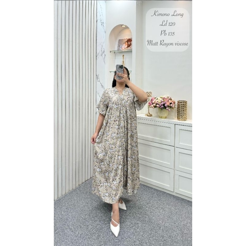 daster kekinian | kimono dress