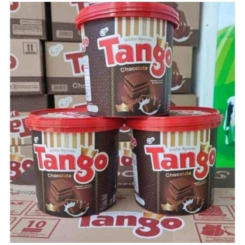 

Wafer Tango Jar Coklat 240gr/tango timba/tango ember/renyah/Cookies/ Food