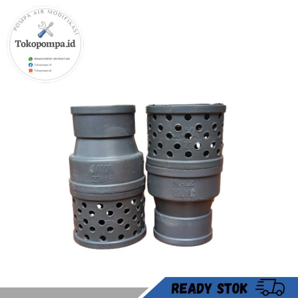 VERTICAL Tusen Klep / Katup Valve Check 1,5" inch Check Valve Air Vertical Bahan PVC Tebal