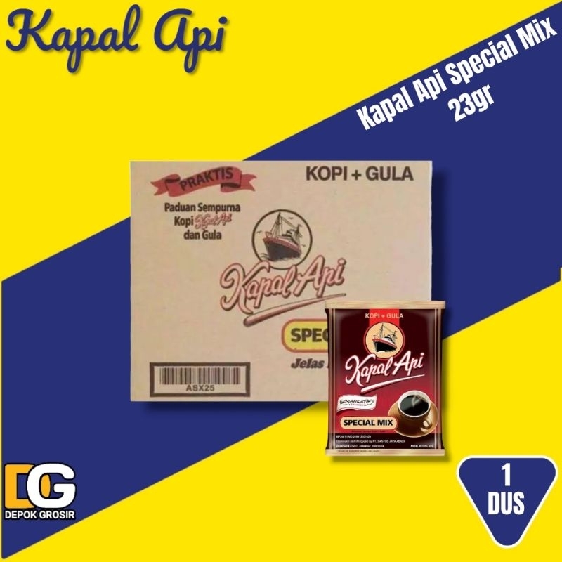 

Kopi Kapal Api Special Mix 1 Dus