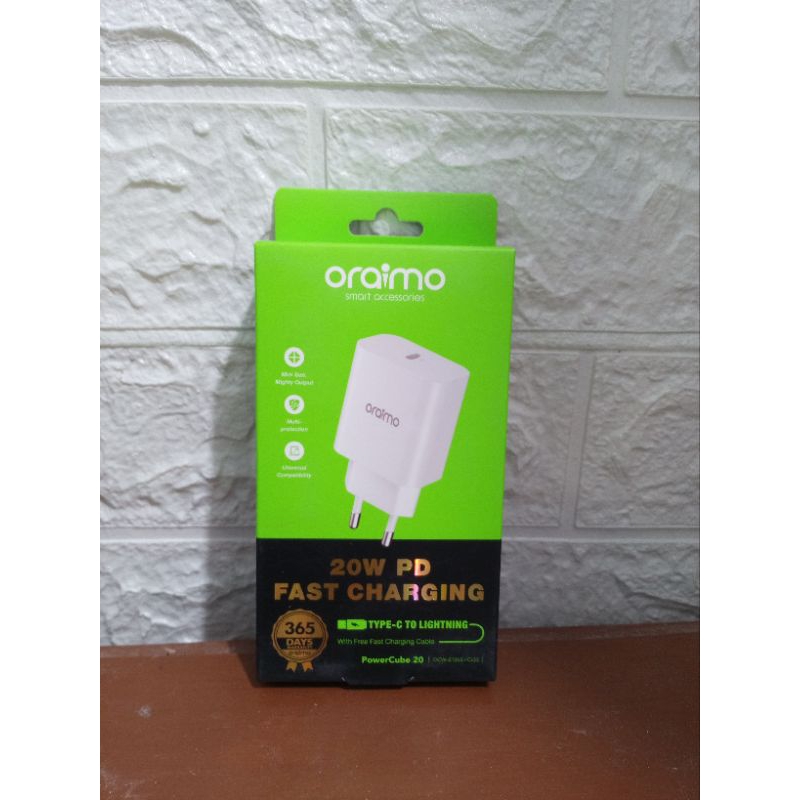 ORAIMO  Charger Travel 20W Type-C to Lightning  OCW-E106S+CL55