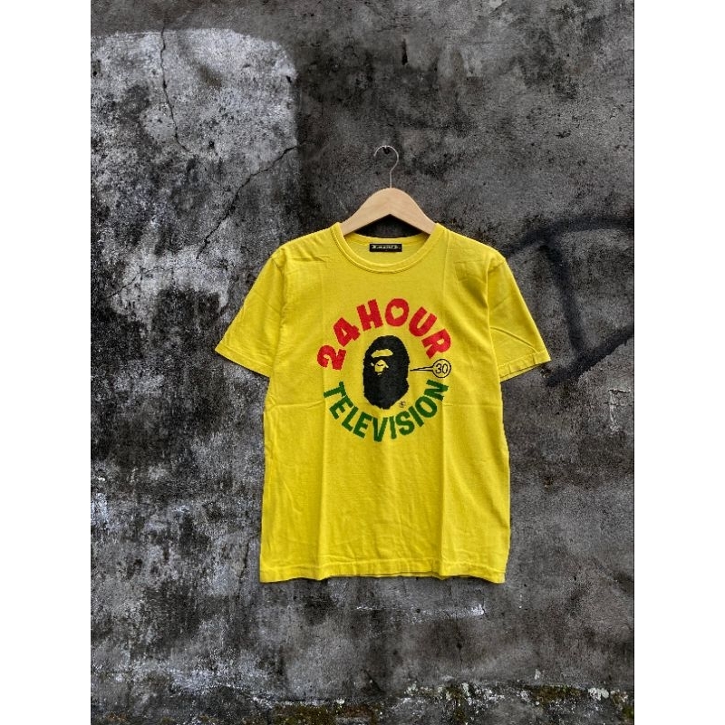 T-Shirt  Bape X 24 Hours Television