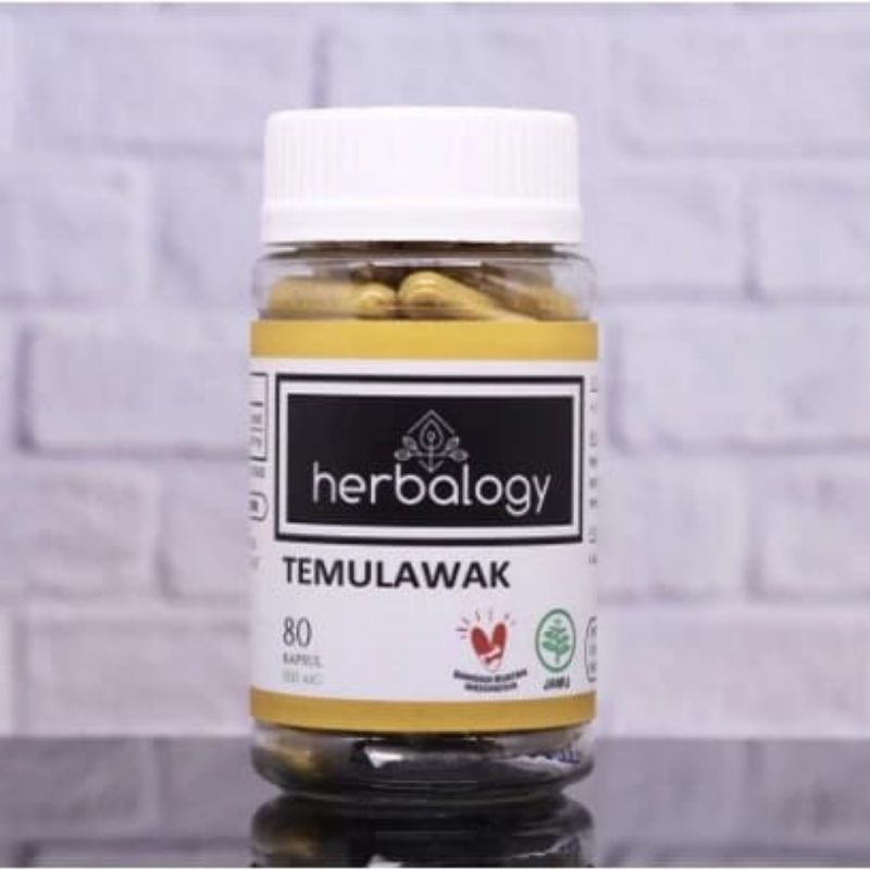 

HERBALOGY - Temulawak ( Nafsu Makan, Stamina, Wasir, Bau Badan, Liver Detox) obat herbal jamu suplemen kapsul