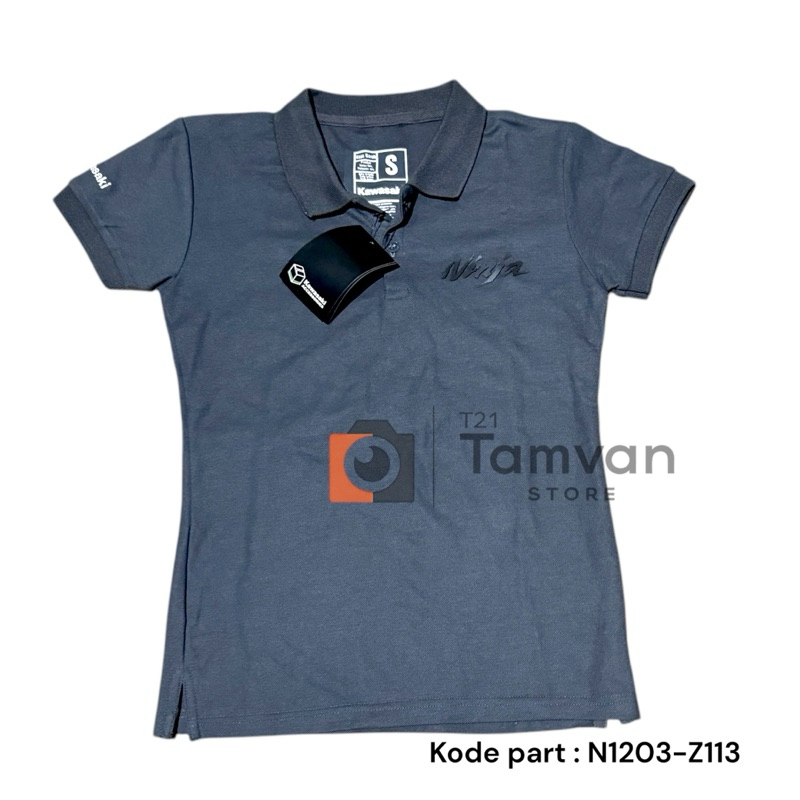 APPAREL KAOS POLO TSHIRT ANAK ORIGINAL KAWASAKI LOGO NINJA