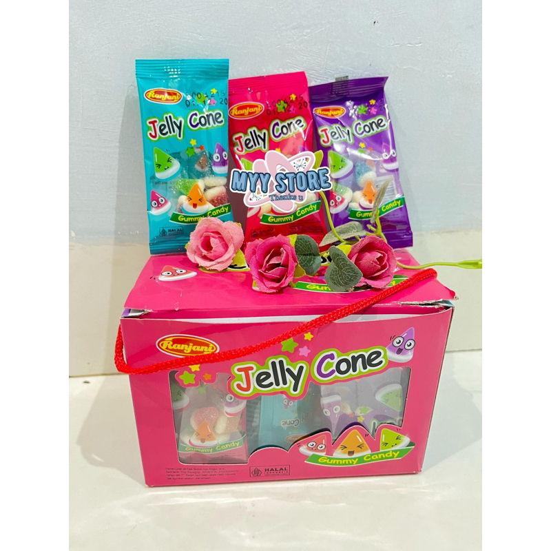 

RANJANI PERMEN LUNAK JELLY CONE (1 BOX ISI 30)