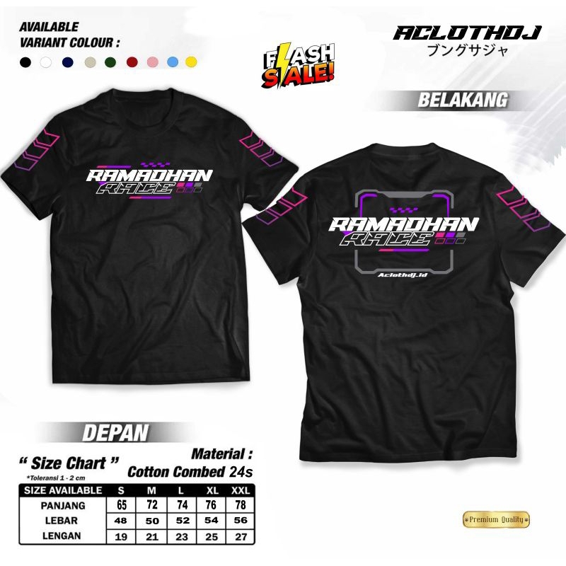 Kaos Ramadhan Race Baju Ramadhan Race Voll