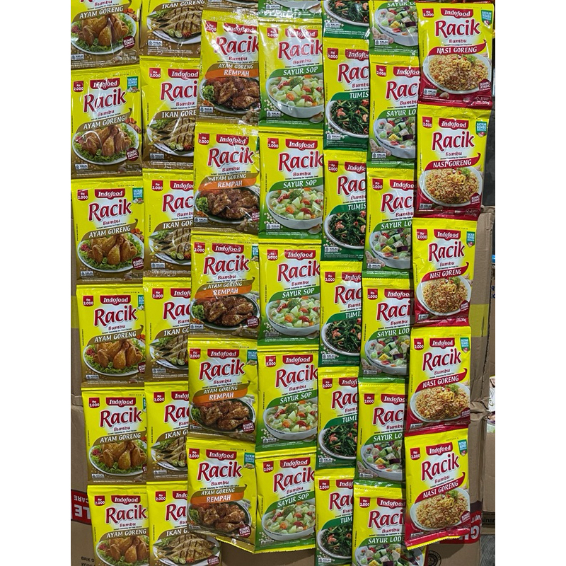 

Bumbu Racik Indofood 1 Renceng 10 sacet
