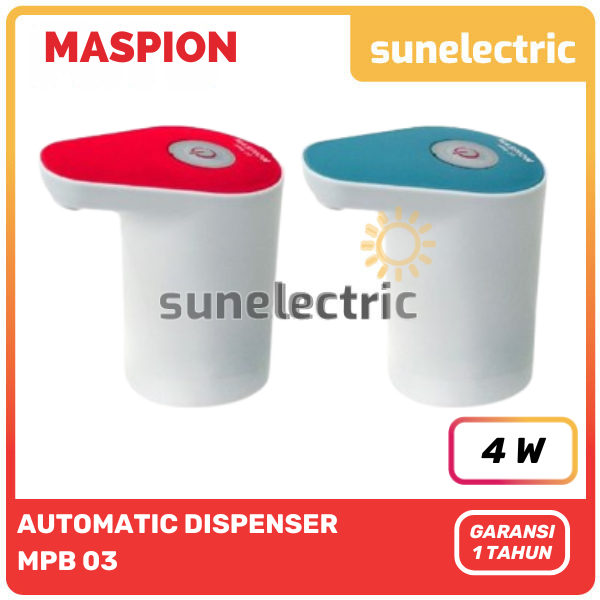 Maspion MSP MPB-03 Pompa Galon Air Electric Bottle Water Pump / Dispenser Elektrik Pompa Air Galon A