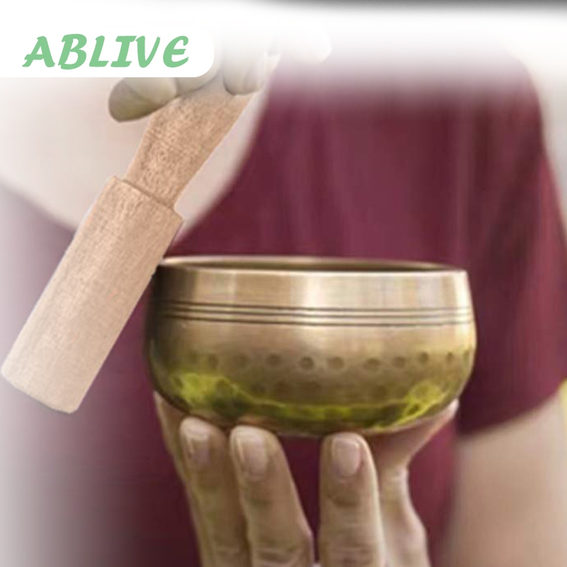 Singing Bowl Tibetan Bahan Tembaga Healing Bowl Lonceng Tibet Buddha Diameter 8cm Tibetan Bowl