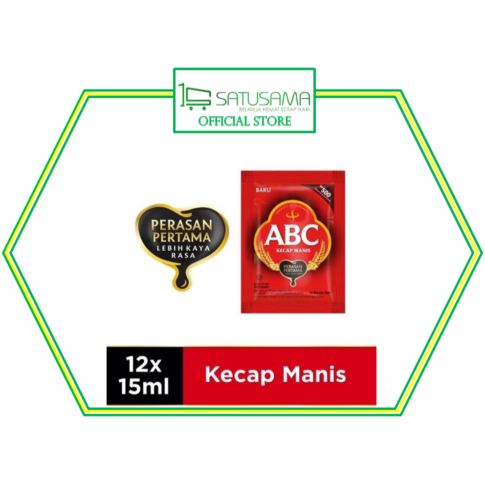 

ABC KECAP MANIS REFIL/SACHET / SATUSAMA