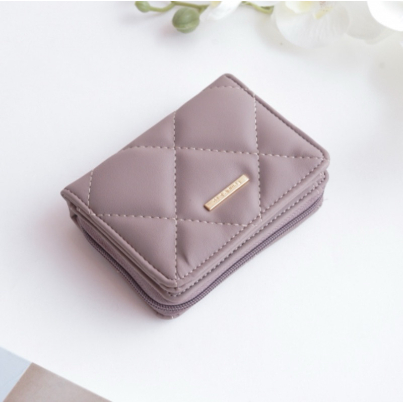 BEST SALE Dompet Wanita Dina Lipat Mewah Bahan Tebal