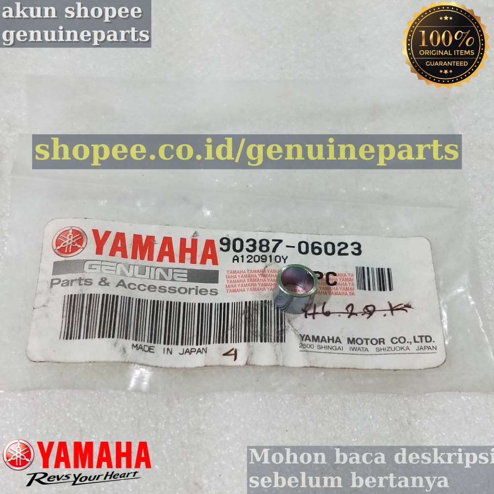 BOSH BOS COLLAR TAMENG COVER PELINDUNG KNALPOT WR155 WR 155 ORIGINAL ASLI YAMAHA