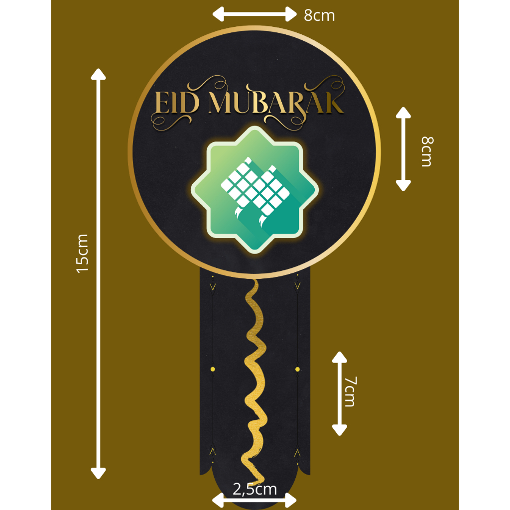 

STIKER Segel kue edisi lebaran eid mubarak