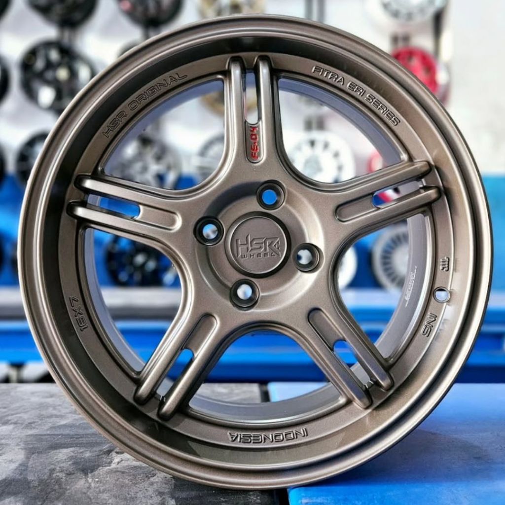 Velg Original HSR Fe04 Ring 16 Pcd 4x100 Bronze