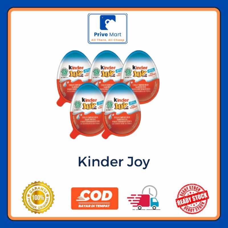 

Kinder Joy Coklat Imitasi Krispi Dalam Krim Susu 20g Prive Mart