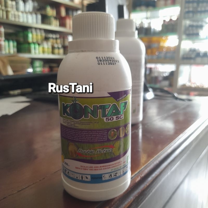 Fungisida sistemiik KONTAF 50SC 200ml bahan aktif : heksakonazol 50g/l