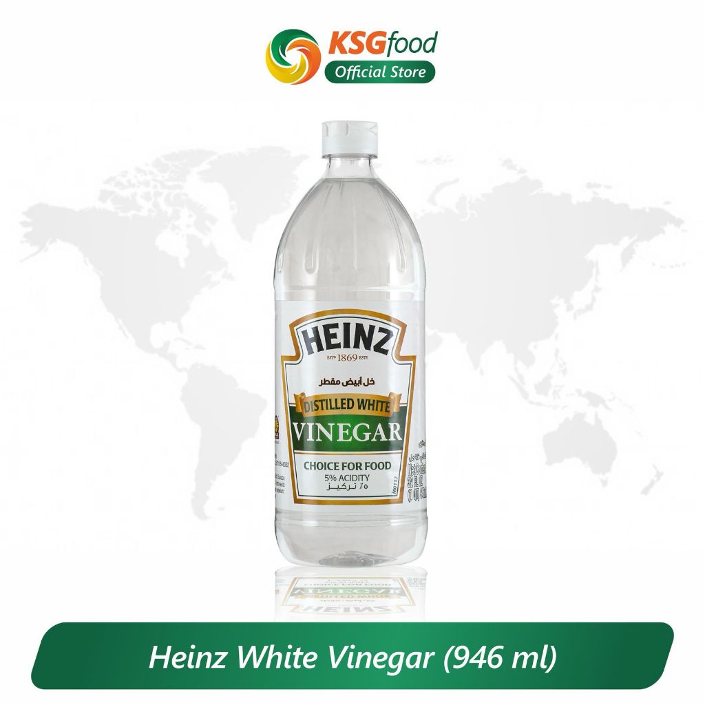 

HEINZ distilled WHITE VINEGAR 32Oz |946ML CUKA PUTIH