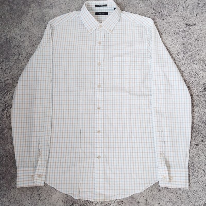 KEMEJA NAUTICA "STIPES" WHITE [ Original ]