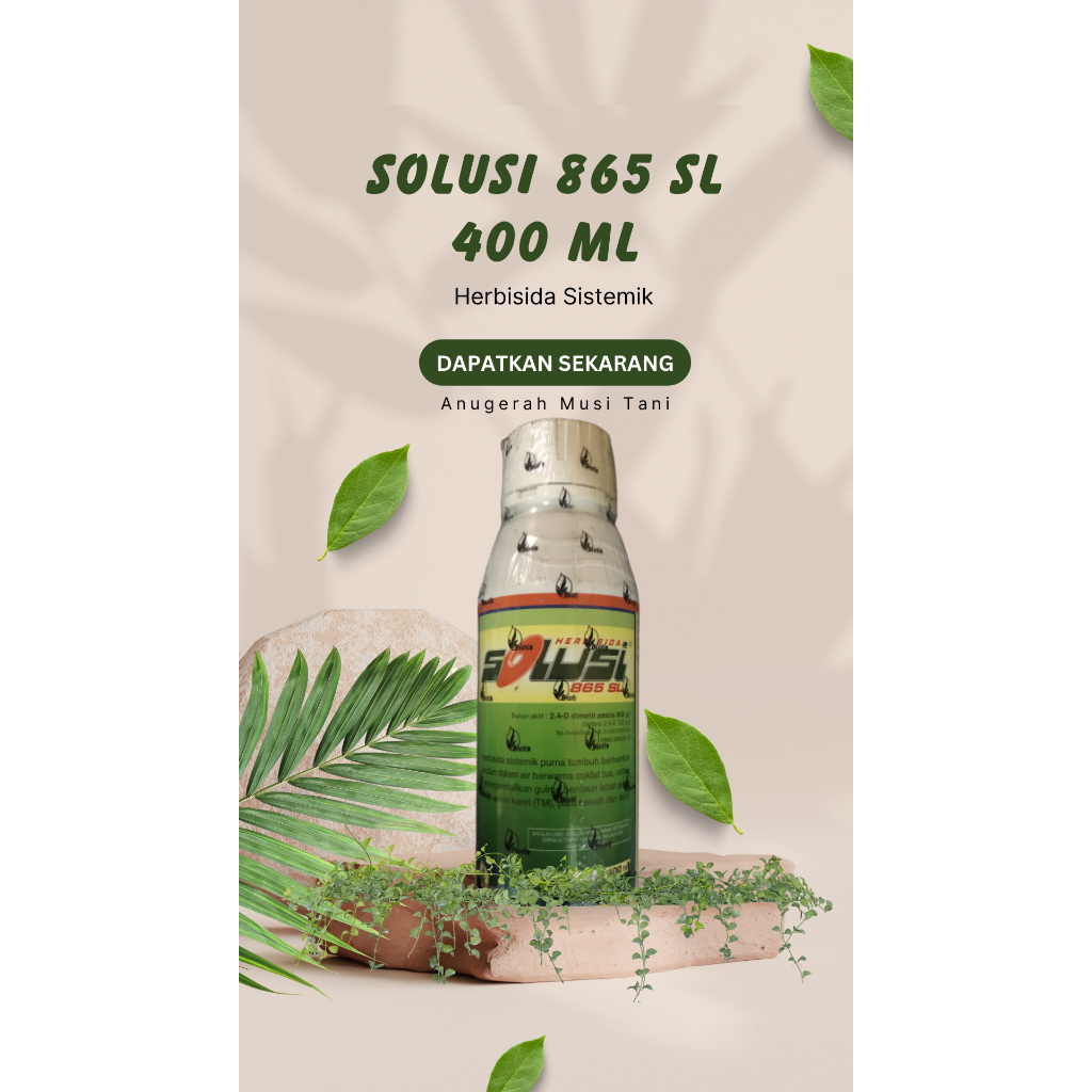 Solusi 865 SL (400 ml) - Herbisida