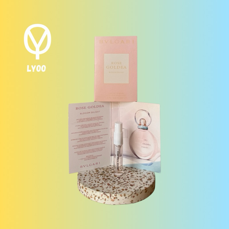 VIAL PARFUM BVLGARI ROSE GOLDEA BLOSSOM DELIGHT EAU DE PARFUM 2 ML