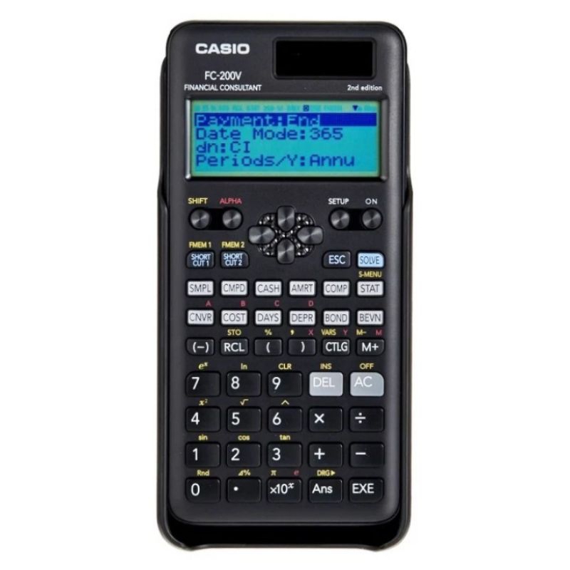 

Calculator / Kalkulator Financial CASIO FC-200V ORIGINAL