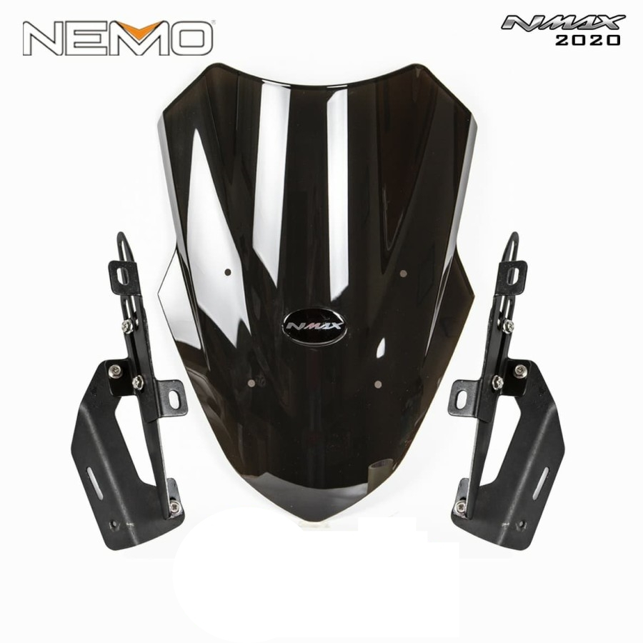 Windshield NMAX 2020 Navigator Adjustable - Nemo Visor Wind Shield Yamaha New Nmax