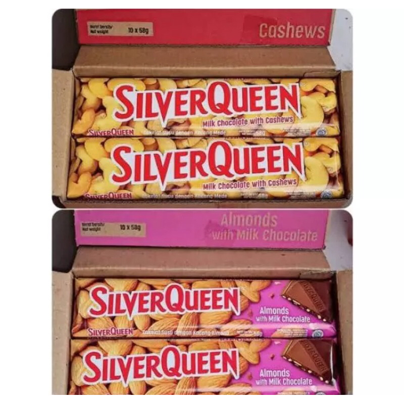 

Silverqueen 55gr X 10pcs