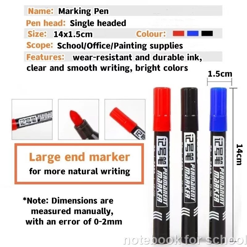 

Spidol Permanen Aneka Warna | Permanent Marker