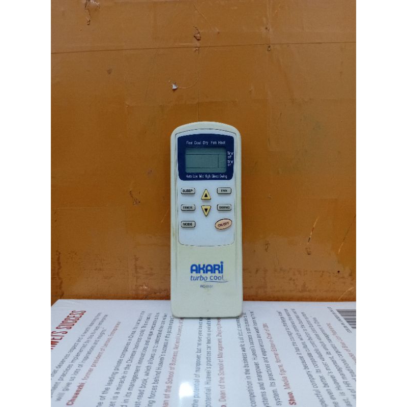 REMOTE AC AKARI TURBO COOL SERI RC-0551 ORIGINAL