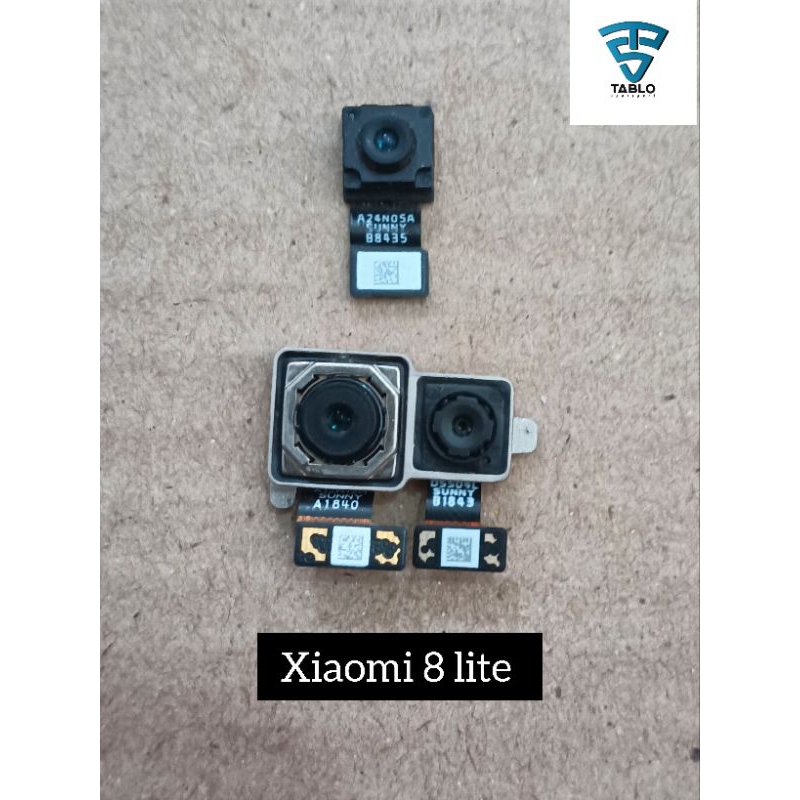 kamera depan belakang Xiaomi 8 lite ORI copotan hp