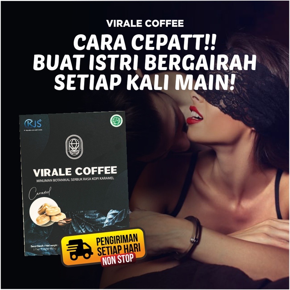 Virale Coffe Original Kopi Kuat Pria Obat Kuat dan Tahan Lama Stamina Pria Dewasa