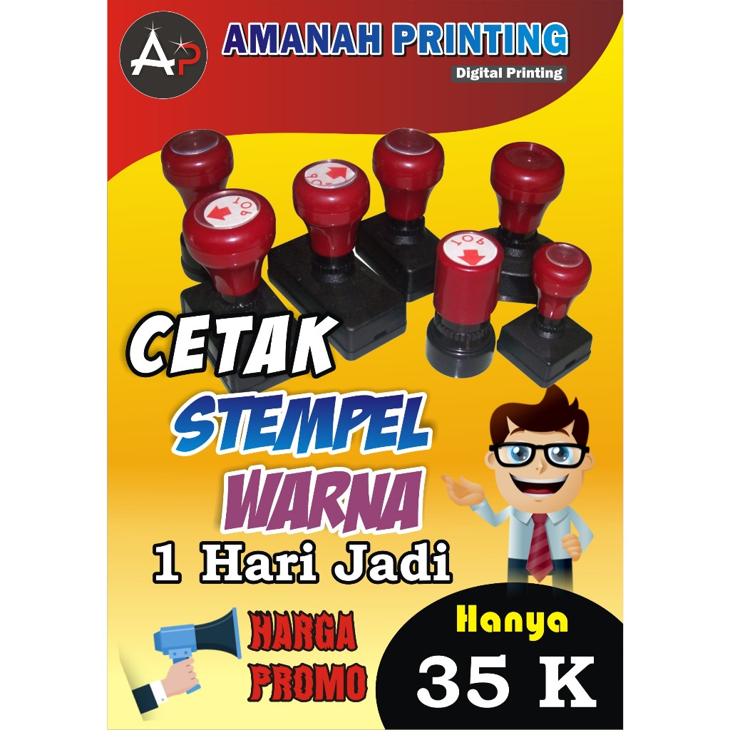 

Stempel Warna PROMO 1 hari selesai