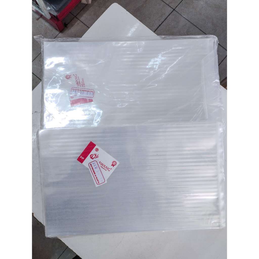 Plastik PP BAWANG Bening 18x30