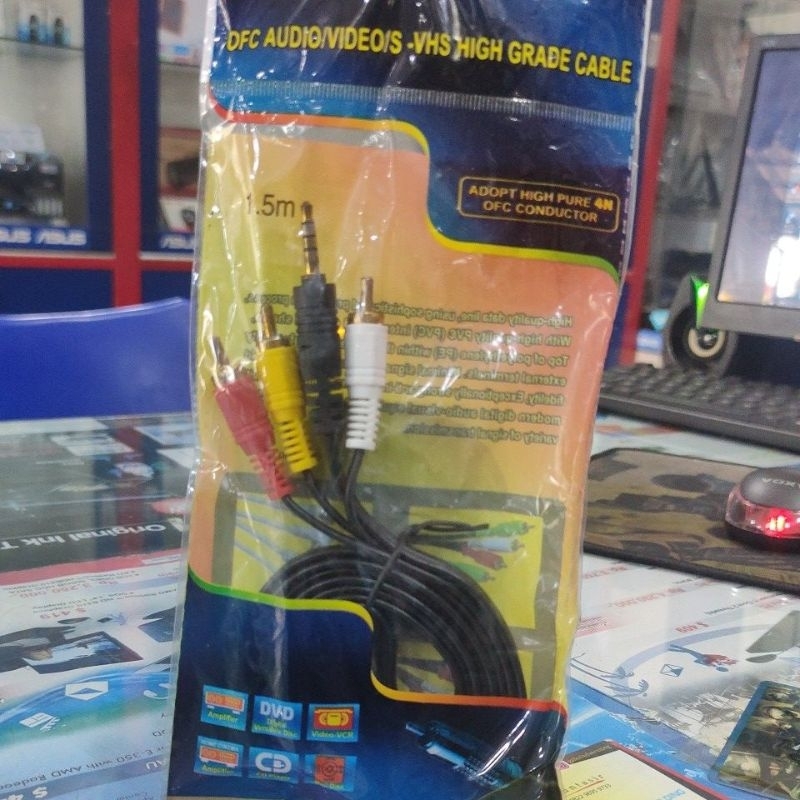 DFC AUDIO/VIDEOS/S - VHS HIGH GRADE CABLE