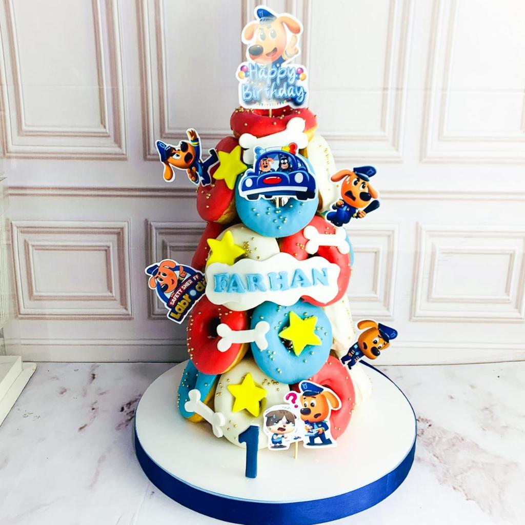 

Donat ulang Tahun/Doant Birthday/Donat Tower tema Paw Patrol