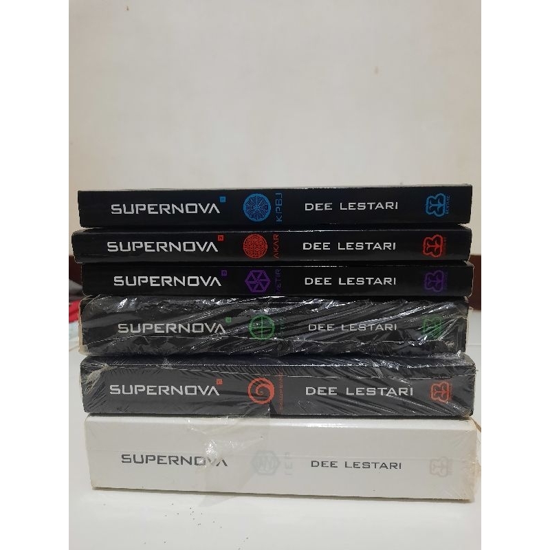 supernova series dee lestari 1 set lengkap