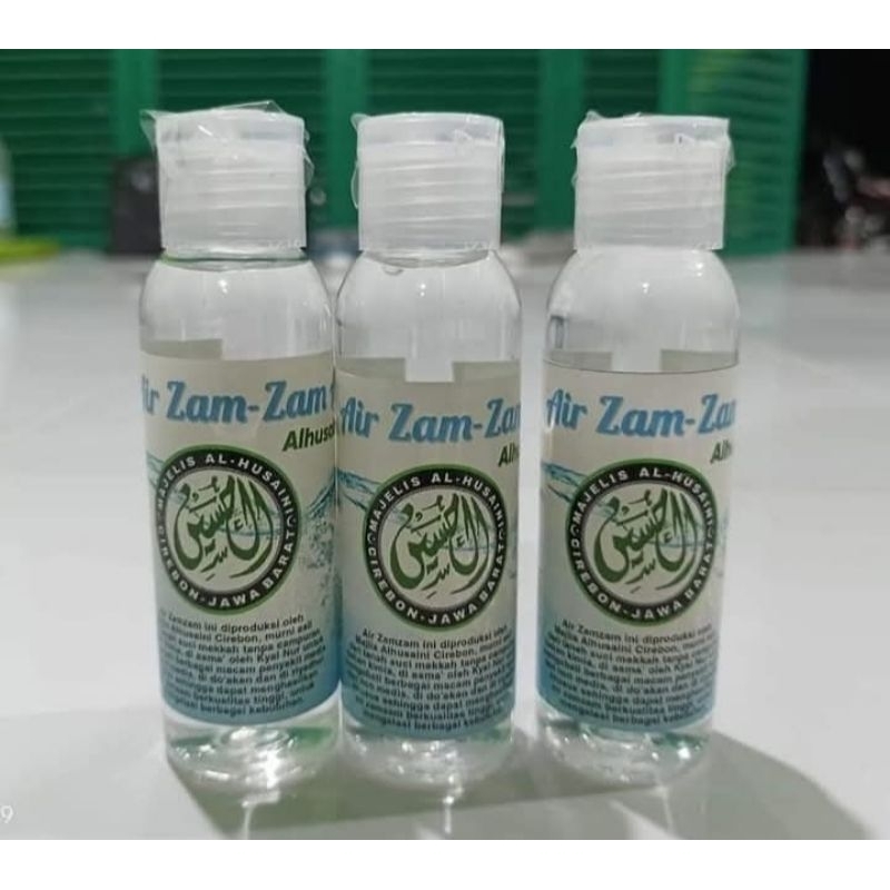 

PAKET HEMAT‼️3pcs air zamzam asma' Al husaini Kemasan 100ml