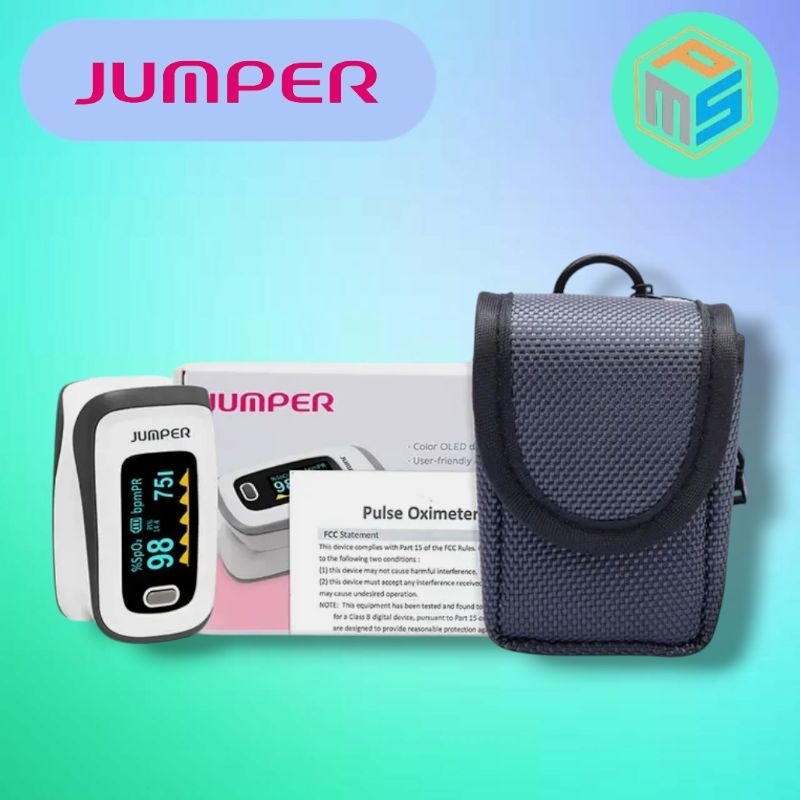 Pulse Oxymeter Jumper JPD 500 OLED  Finger Pulse Oxymeter  Saturasi Oksigen  Pulse Oksimeter