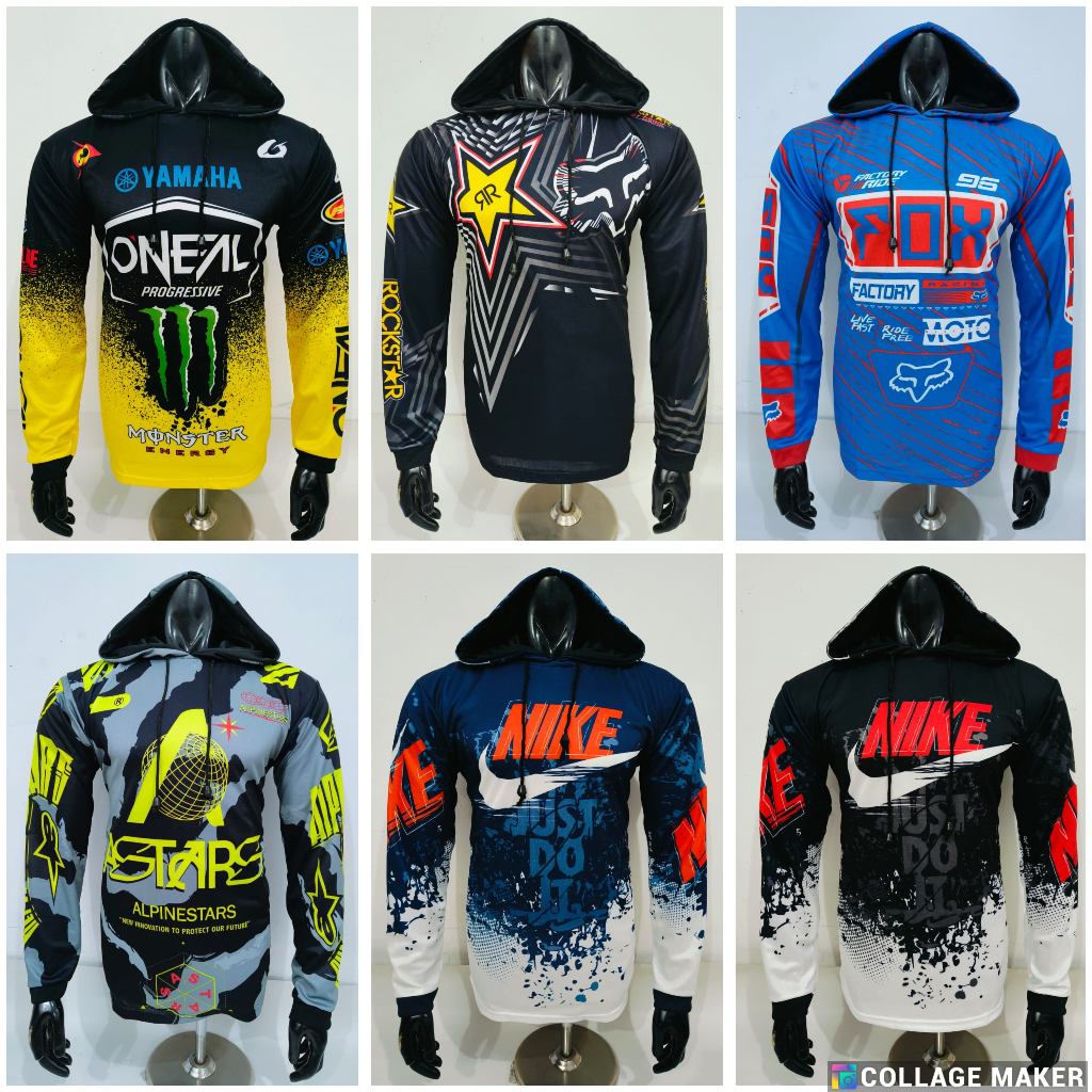 OBRAL KAOS JERSEY SEPEDA BERTOPI HOODIE DEWASA TERMURAH