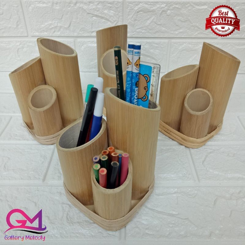 

Tempat Pensil/Pulpen Bambu type TPB.03 ,FAS BUNGA ALAMI,TEMPAT SENDOK STETIC